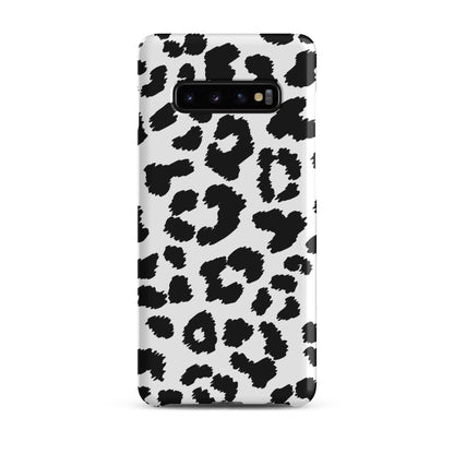 Black Leopard Print - Snap Case