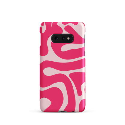 Pink Swirls - Snap Case