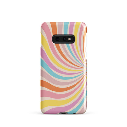 Rainbow Swirls - Snap Case