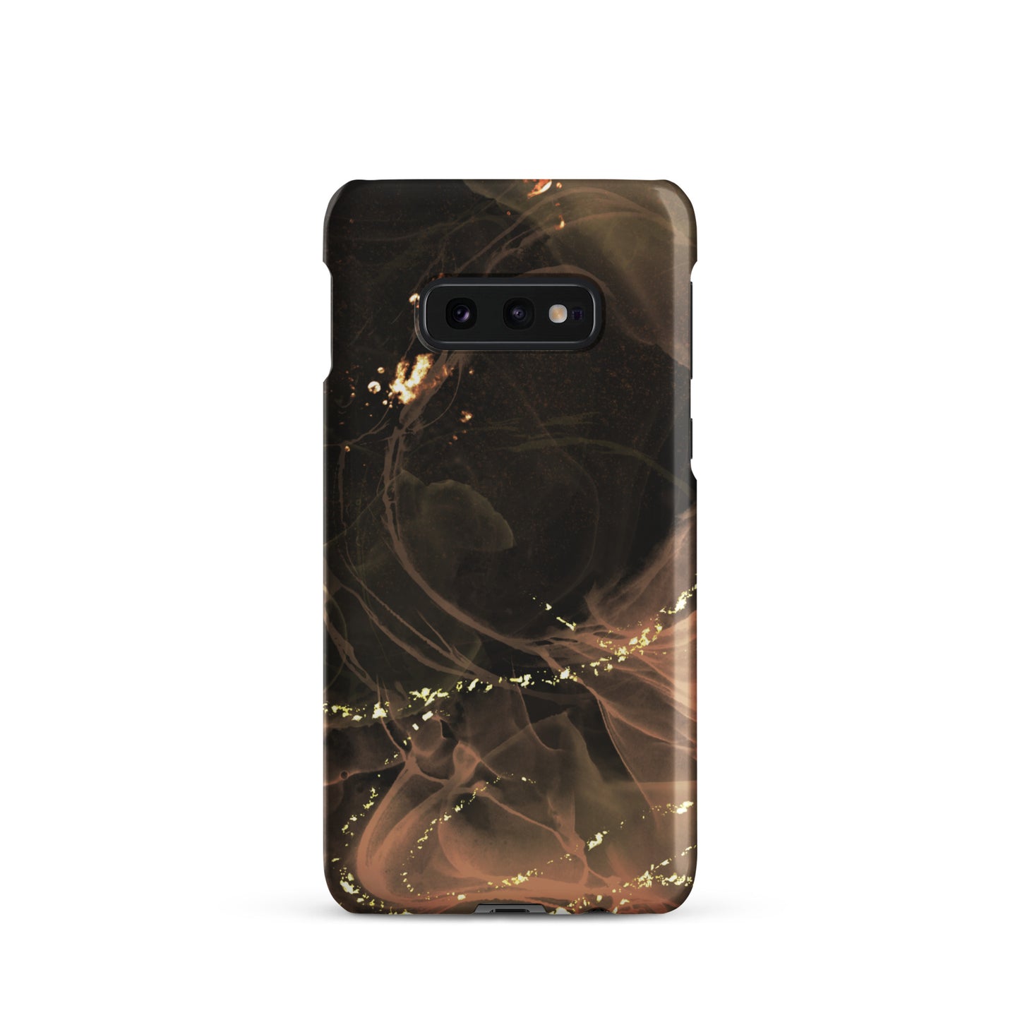 Gold Smoke Screen - Snap Case