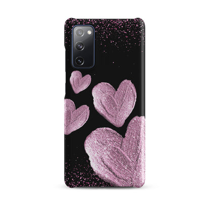 Pink Hearts - Snap Case