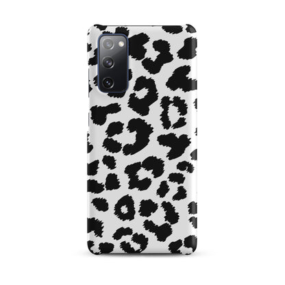 Black Leopard Print - Snap Case