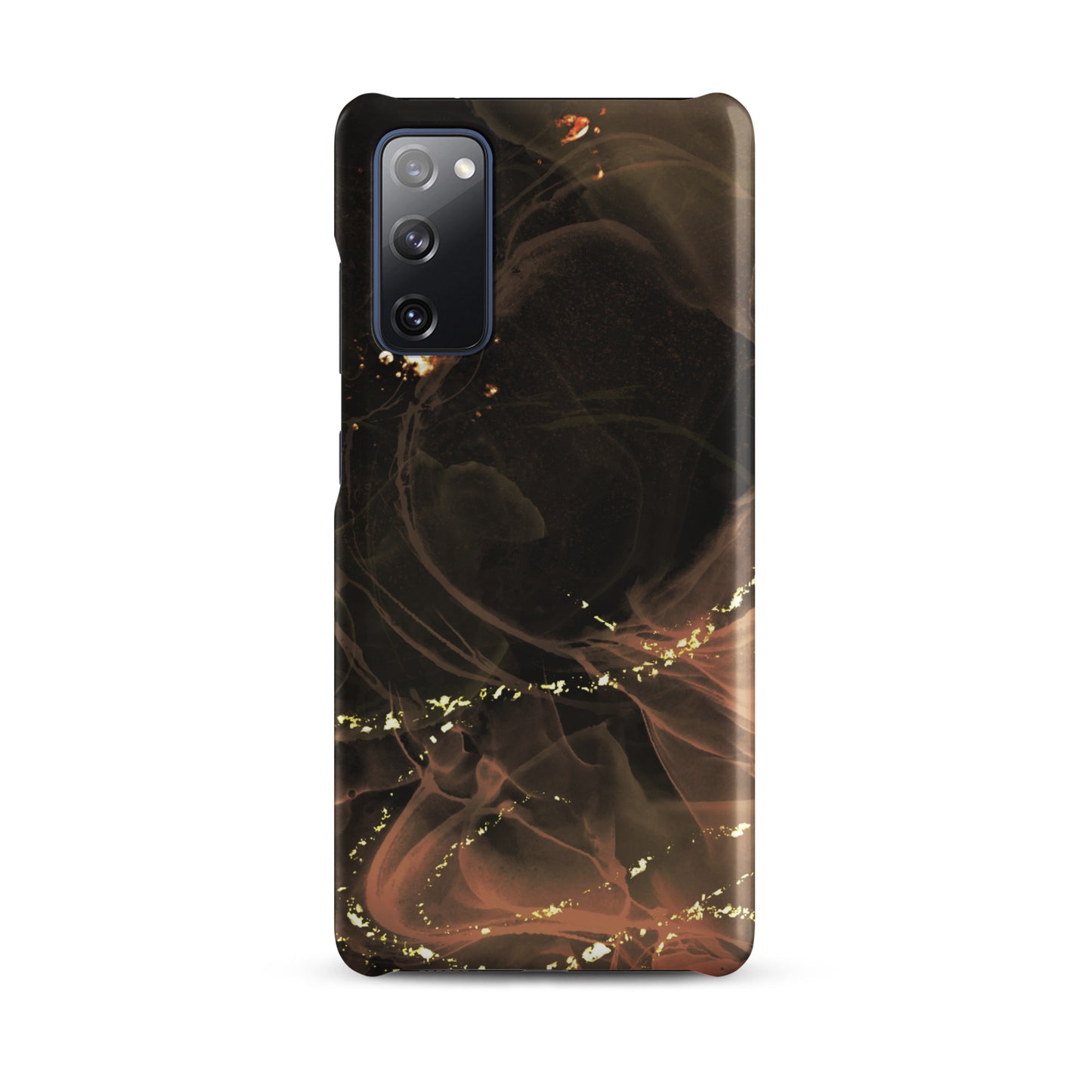 Gold Smoke Screen - Snap Case