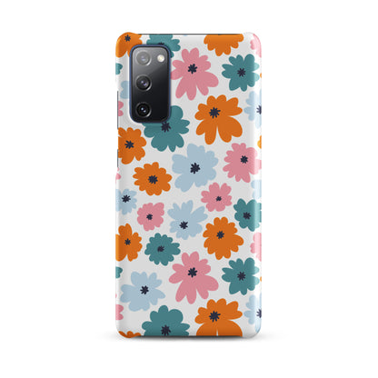 Multicoloured Flowers - Snap Case