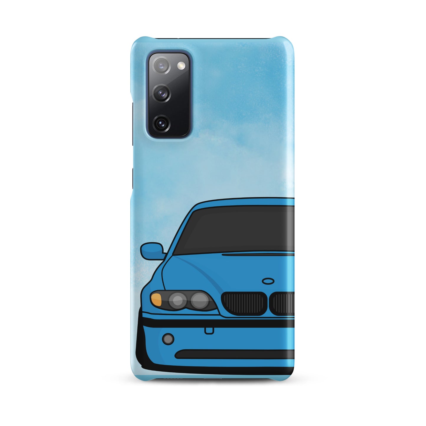 Blue Car - Snap Case