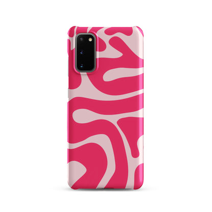 Pink Swirls - Snap Case