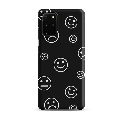 Black and White Faces - Snap Case