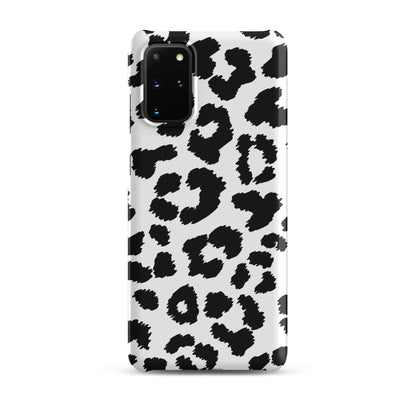 Black Leopard Print - Snap Case