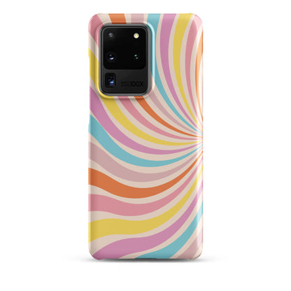 Rainbow Swirls - Snap Case