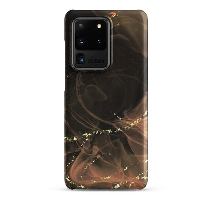 Gold Smoke Screen - Snap Case