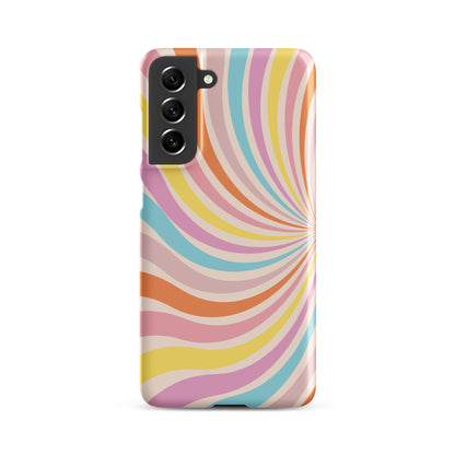 Rainbow Swirls - Snap Case