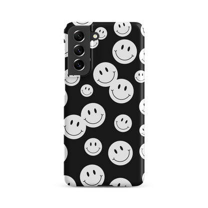 Black and White Smile - Snap Case