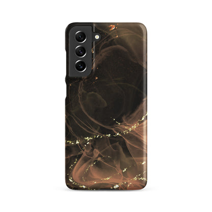 Gold Smoke Screen - Snap Case