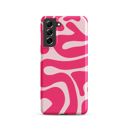 Pink Swirls - Snap Case