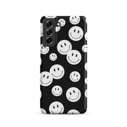 Black and White Smile - Snap Case