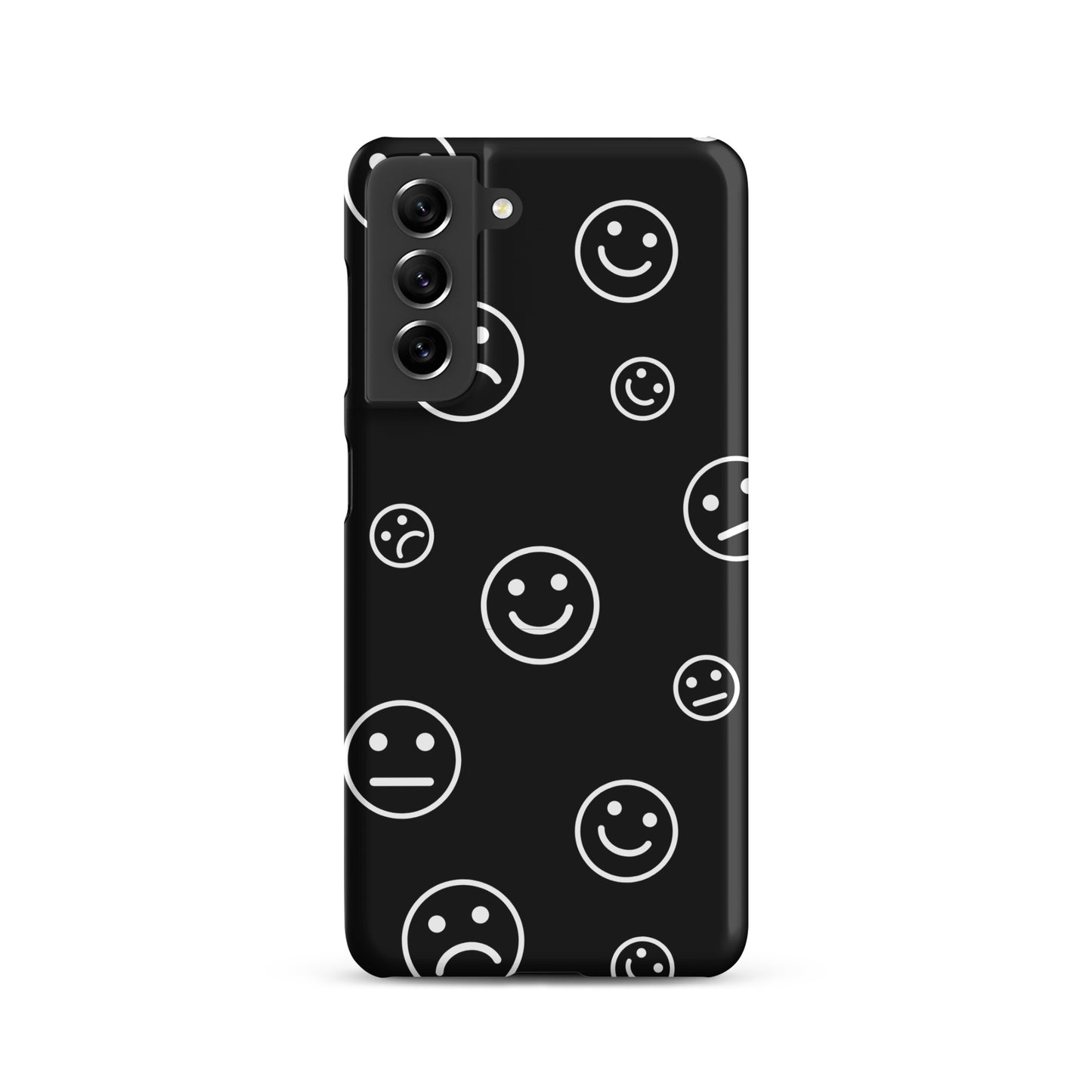 Black and White Faces - Snap Case