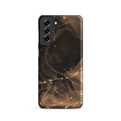 Gold Smoke Screen - Snap Case