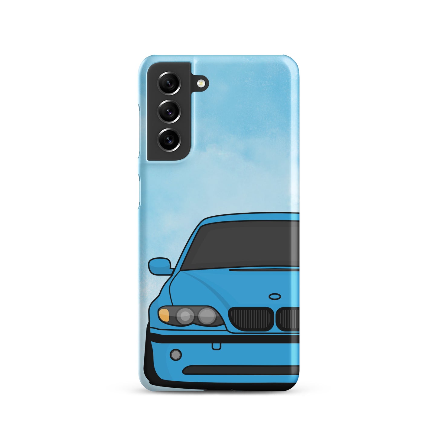 Blue Car - Snap Case