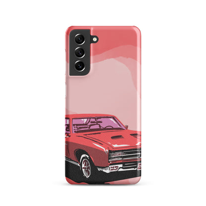 Pink Car - Snap Case