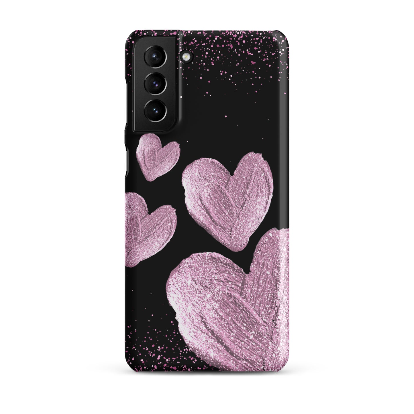 Pink Hearts - Snap Case