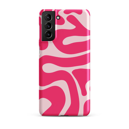 Pink Swirls - Snap Case