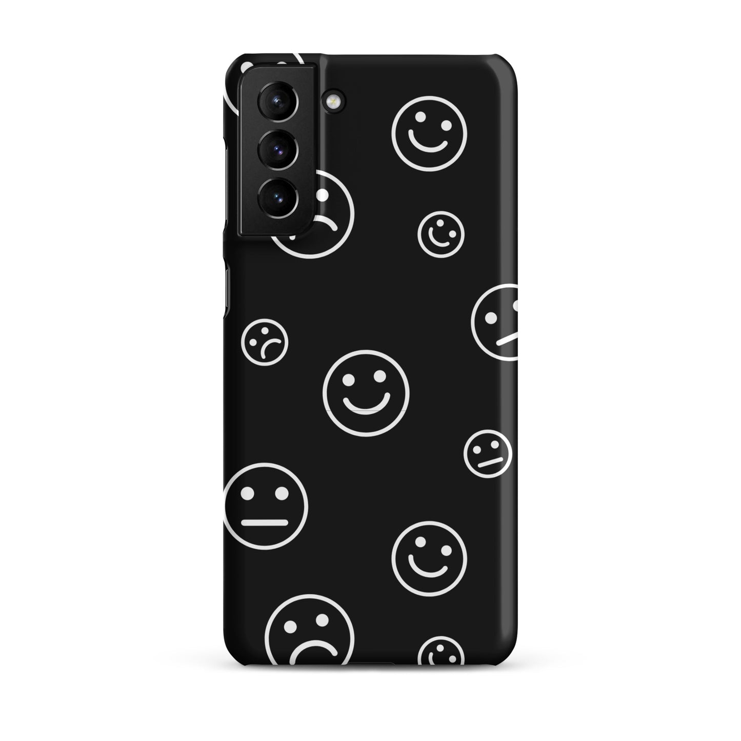 Black and White Faces - Snap Case