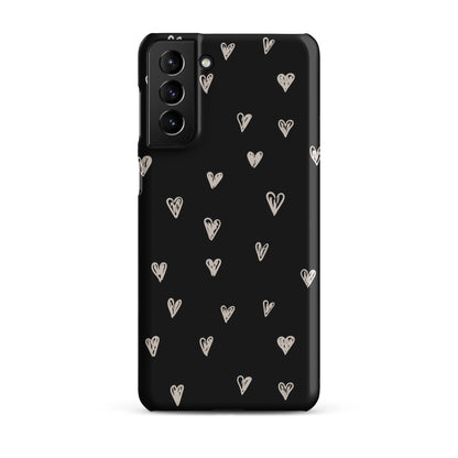 White Hearts - Snap Case