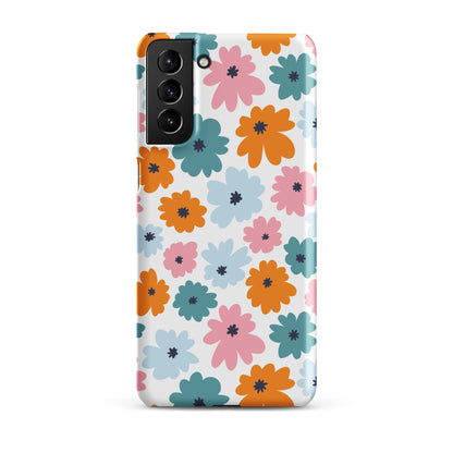 Multicoloured Flowers - Snap Case