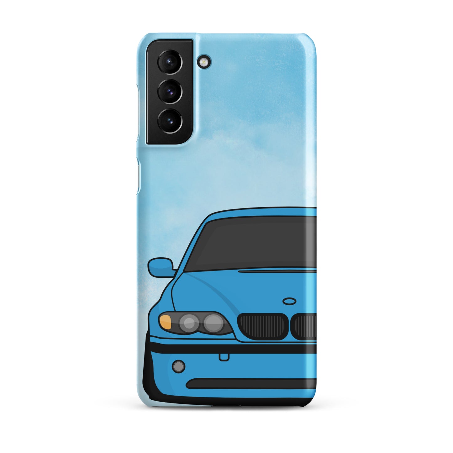 Blue Car - Snap Case