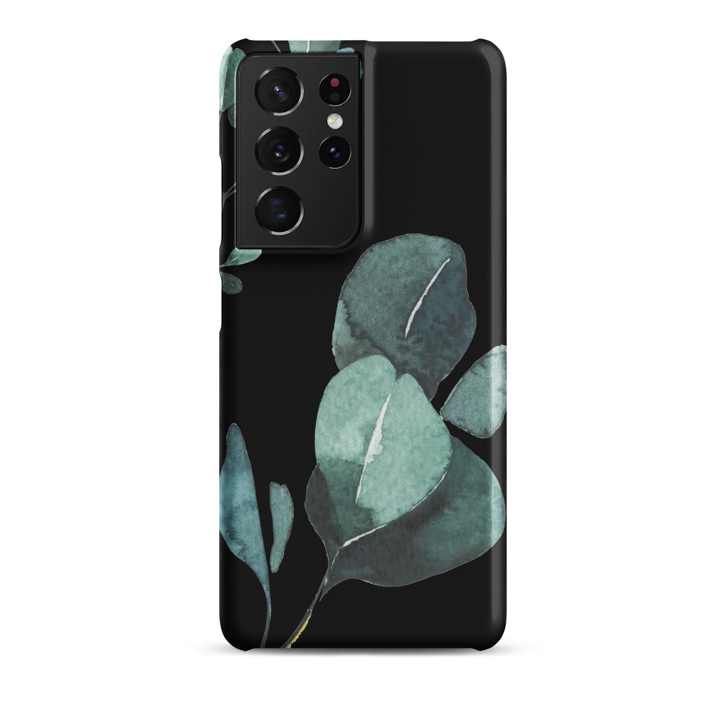 Simple Green Leaves - Snap Case