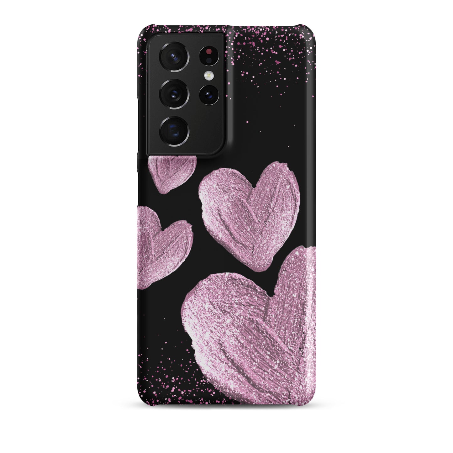 Pink Hearts - Snap Case
