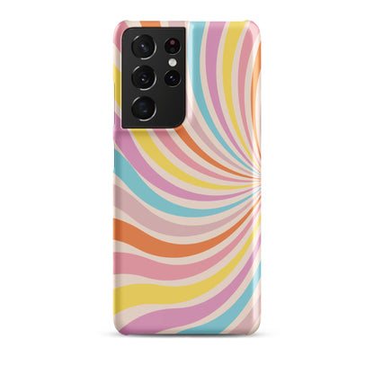 Rainbow Swirls - Snap Case