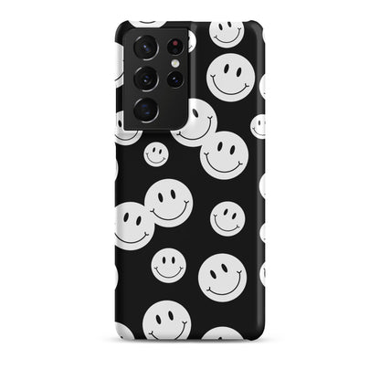 Black and White Smile - Snap Case