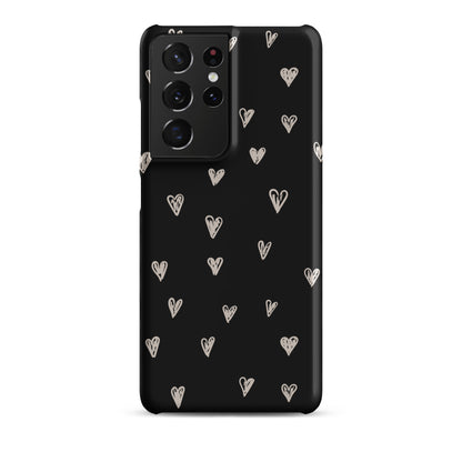 White Hearts - Snap Case