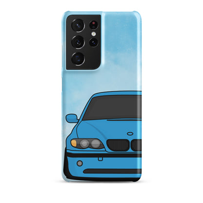 Blue Car - Snap Case