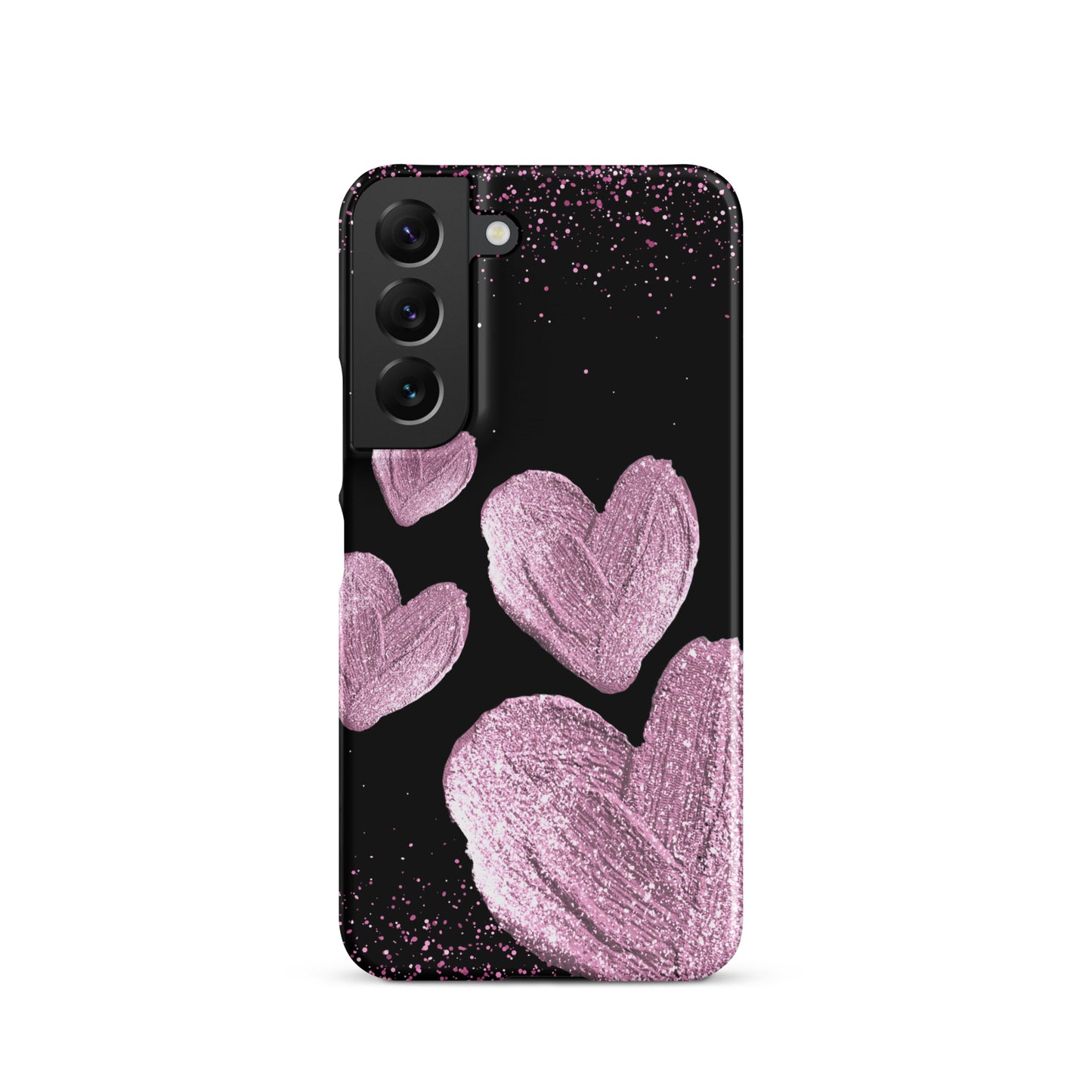 Pink Hearts - Snap Case