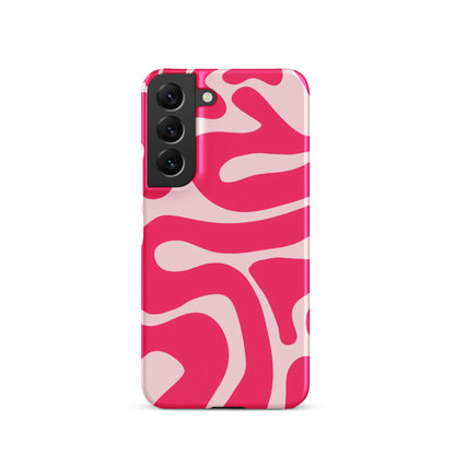 Pink Swirls - Snap Case