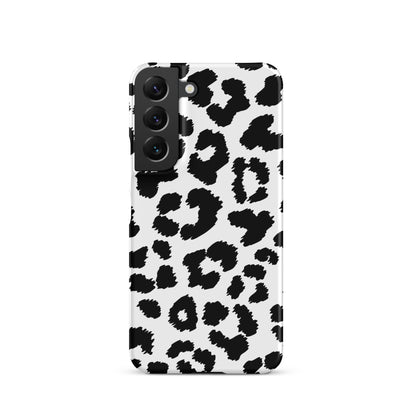 Black Leopard Print - Snap Case