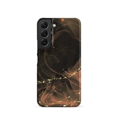 Gold Smoke Screen - Snap Case