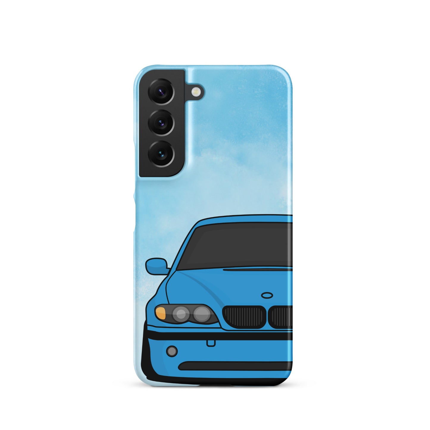 Blue Car - Snap Case