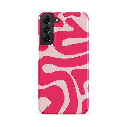 Pink Swirls - Snap Case