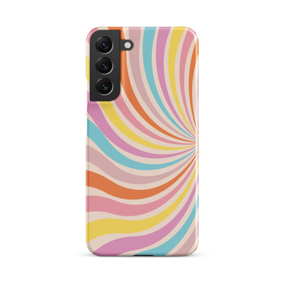 Rainbow Swirls - Snap Case