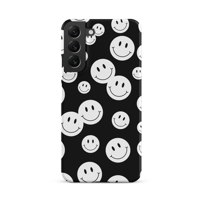 Black and White Smile - Snap Case