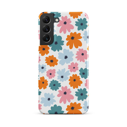 Multicoloured Flowers - Snap Case