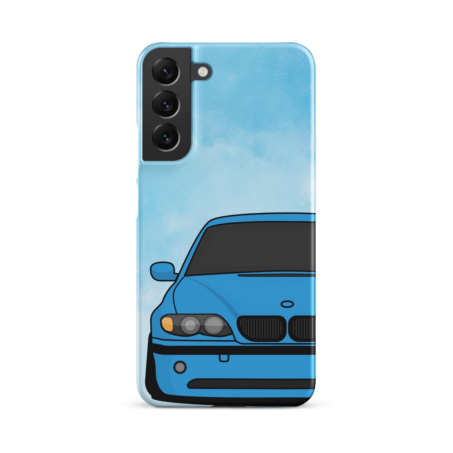 Blue Car - Snap Case