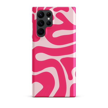 Pink Swirls - Snap Case