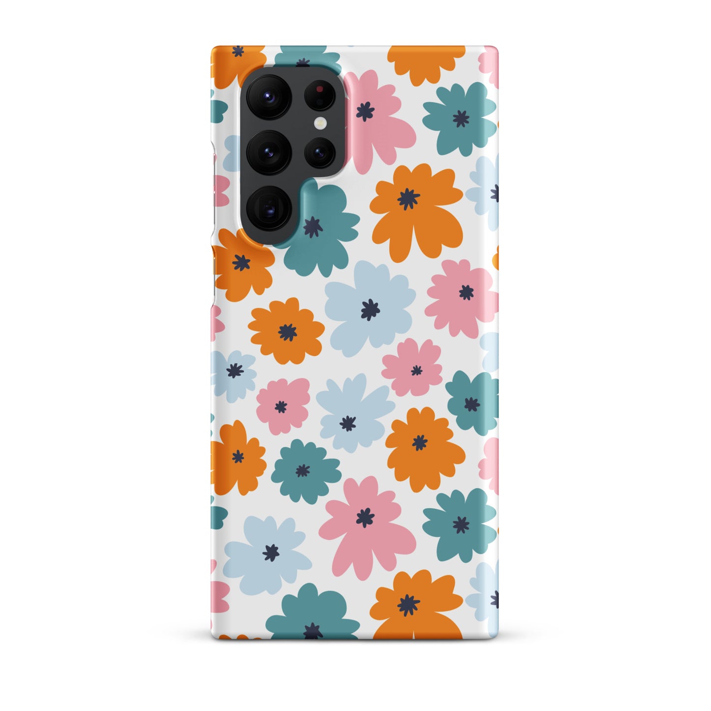 Multicoloured Flowers - Snap Case