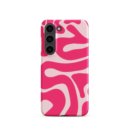 Pink Swirls - Snap Case