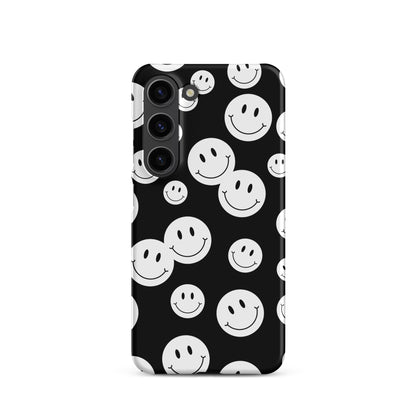 Black and White Smile - Snap Case