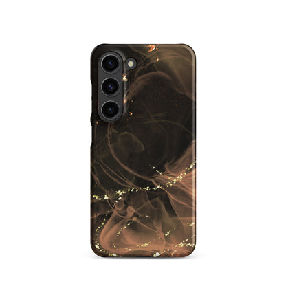 Gold Smoke Screen - Snap Case